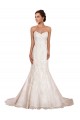 Cheap Sweetheart Neckline Sexy Mermaid Lace Wedding Dress Canada