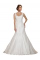 Cheap Sweethart V-Neckline Lace Wedding Dress with Shoulder Straps Canada