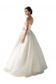 Cheap Strapless A-Line Taffeta Wedding Dress Canada