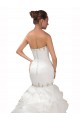 Cheap Sweetheart Mermaid Cascading Organza Wedding Dress Canada