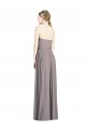 Cheap Sweetheart Neckline Long Full Length Chiffon Bridesmaid Dress Canada