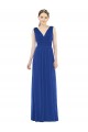 Cheap Low Square Back Sleeveless Shirred Skirt Bridesmaid Dress Canada