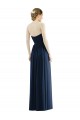 Cheap Low Back Draped Strapless Chiffon Formal Bridesmaid Dress  Canada