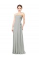 Cheap Delicately Draped Chiffon Bridesmaid Dress Canada