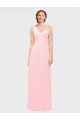 Cheap One Shoulder Twisted Waist Sweetheart Chiffon Bridesmaid Dress Canada