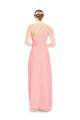 Cheap One Shoulder Sweetheart Neckline Long Chiffon Bridesmaid Dress Canada