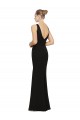 Cheap Open V-Back Chiffon Bridesmaids Dress with V-Neckine Canada