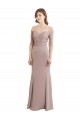 Cheap Sweetheart Neckline Long Sleeves Lace Bridesmaid Dress Canada