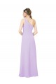 Cheap Grecian Inspired Simple One Shoulder Chiffon Formal Bridesmaid Dress with Ruching Canada