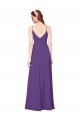Cheap High Halter Chiffon Bridesmaid Dress with Keyhole Canada