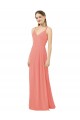 Cheap Flirty Chiffon Bridesmaid Dress with Modern Back Detail Canada