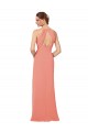 Cheap Flirty Chiffon Bridesmaid Dress with Modern Back Detail Canada