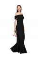 Cheap Fit and Flare Long Chiffon Bridesmaid Dress / Prom Dress with Sash and Open Back Canada