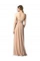Cheap Luxe Chiffon Bridesmaid Dress with Sweetheart Neckline and Shirred Bodice Canada