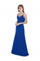 Cheap Softly Flared Chiffon Bridesmaid Dress with Sweetheart Neckline Canada