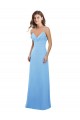 Cheap Slim Chiffon Bridesmaid Dress with Ruffled Sweetheart Neckline Canada