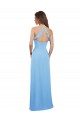 Cheap Slim Chiffon Bridesmaid Dress with Ruffled Sweetheart Neckline Canada