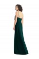 Cheap V-Neck Blouson Bodice Chiffon Maxi Bridesmaid Dress Canada