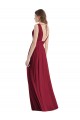 Cheap Plunge Deep V-Neckline Low Back Chiffon Bridesmaid Ress Canada