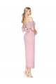 Cheap Mermaid Cold Shoulder Short Knee Length Chiffon Bridesmaid Dress / Formal Prom Dress Canada