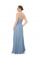 Cheap Draped Sweetheart Chiffon Bridesmaid Dress with Front Slit Canada