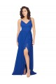 Cheap Chiffon Bridesmaid Dress with Strappy Back Canada