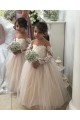 Cheap Ivory Ball Gown Sweetheart Chapel Train Long Sleeve Flower Girl Dress Canada