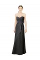 Cheap Strapless Lace Bridesmaid Dress with Sweetheart Neckline Canada