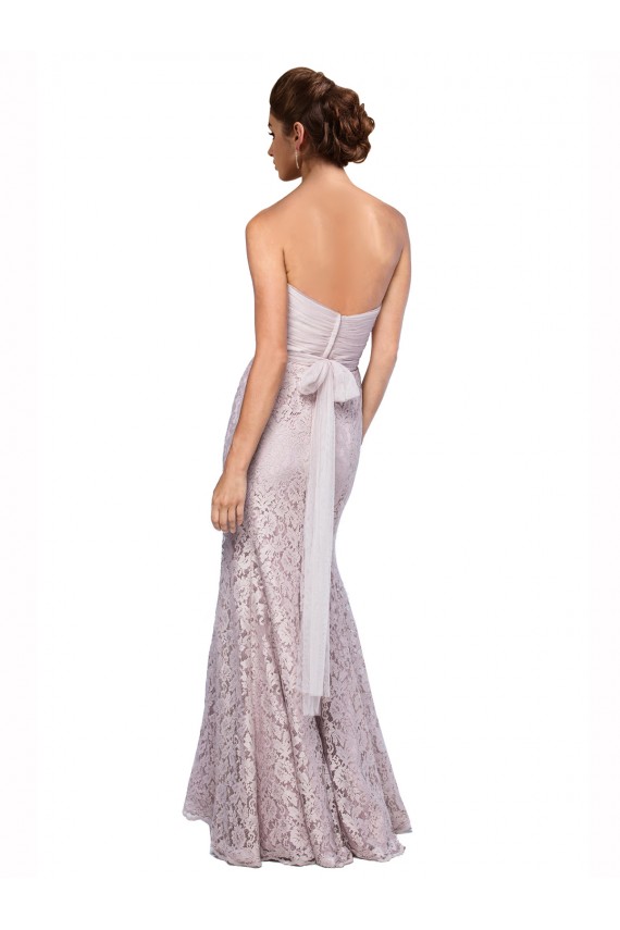 Cheap Floor Length Fitted Sweetheart Lace Bridesmaid Dress / Prom Dress Canada