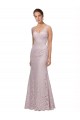 Cheap Lace V-Neckline Long Full Length Bridesmaid Dress / Prom Dress Canada