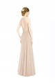 Cheap High Halter Neck Illusion Lace Bridesmaid Dress / Prom Dress with Chiffon Skirt and Keyhole Back Canada