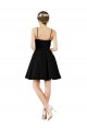 Cheap Halter Neck Short Knee Length Satin Cocktail Bridesmaid Dress Canada