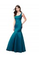 Cheap Long Sleek Satin Bridesmaid Dress / Prom Dress with U-Back Canada