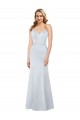 Cheap Old Hollywood-Inspired Strapless Formal Satin Bridesmaid Dress / Prom Dress Canada