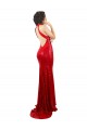 Cheap Halter High Neck Mermaid Open Back Formal Sequin Bridesmaid Dress / Prom Dress Canada