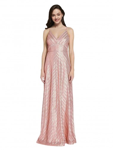 Cheap High Neck Low Back Sparkling Formal Sequin Bridesmaid Dress / Prom Dress Canada