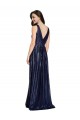 Cheap Long V-Neck Sparking Formal Sequin Bridesmaid Dress / Prom Dress with Low V-Back Canada