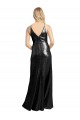 Cheap Full Length A-Line Formal Sequin Bridesmaid Dress / Prom Dress with Spaghetti Straps V-Neckline Canada