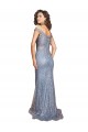 Cheap Off the Shoulder Sweetheart Neckline Formal Sequin Bridesmaid Dress / Prom Dress with Thigh High Slit Canada