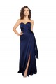 Cheap Floor Length Wrap Skirt Formal Silky Satin Bridesmaid Dress / Prom Dress Canada