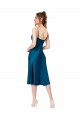 Cheap Midi Cocktail Length Silky Satin Bridesmaid Dress / Prom Dress Canada