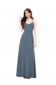 Cheap Classic Spandex Bridesmaid Dress / Prom Dress with Scoop Neckline Canada