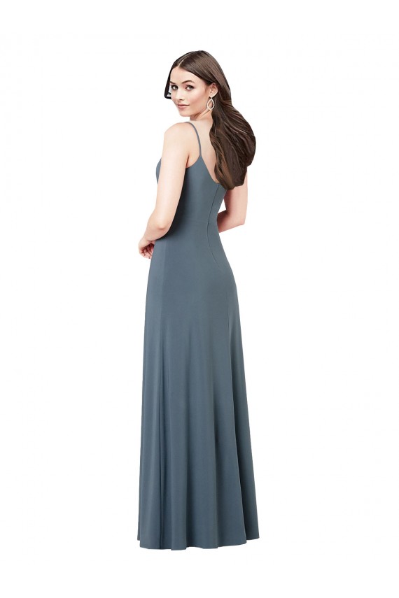 Cheap Classic Spandex Bridesmaid Dress / Prom Dress with Scoop Neckline Canada
