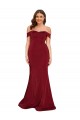 Cheap Off Shoulder Sleeves Sweetheart Neckline Long Formal Spandex Bridesmaid Dress / Prom Dress Canada