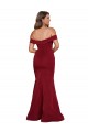 Cheap Off Shoulder Sleeves Sweetheart Neckline Long Formal Spandex Bridesmaid Dress / Prom Dress Canada