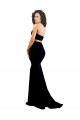 Cheap Two Piece High Neck Formal Crepe Bridesmaid Dress / Prom Dress Canada