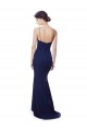 Cheap Deep V-Neck Spaghetti Straps Mermaid Formal Crepe Bridesmaid Dress / Prom Dress Canada