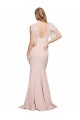 Cheap Double Bow Full Length Sweetheart Formal Crepe Bridesmaid Dress / Prom Dress with Tulle Overlay Canada