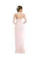 Cheap Halter Draped Tulip Skirt Maxi Bridesmaid Dress / Prom Dress Canada