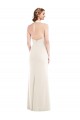 Cheap Halter Tuxedo Maxi Bridesmaid Dress / Prom Dress with Front Slit Canada
